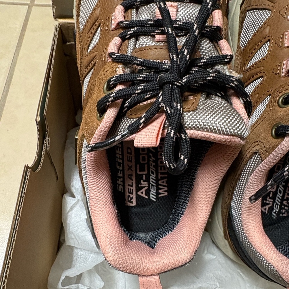 Skechers outdoor with air-cooled memory foam